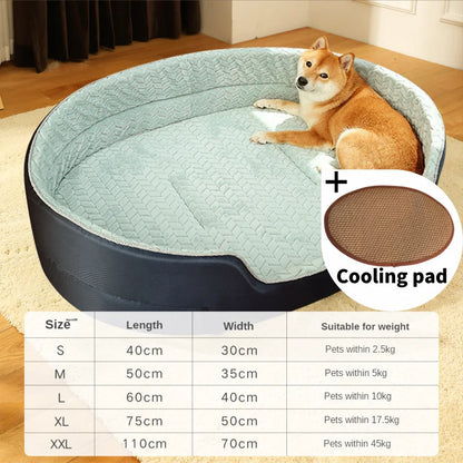Bed for Dog Cat Pet Kennel Medium Dog Sofa Bed Cushion Pet Calming Dog Bed House Pet Supplies Accessories Four Seasons Universal
