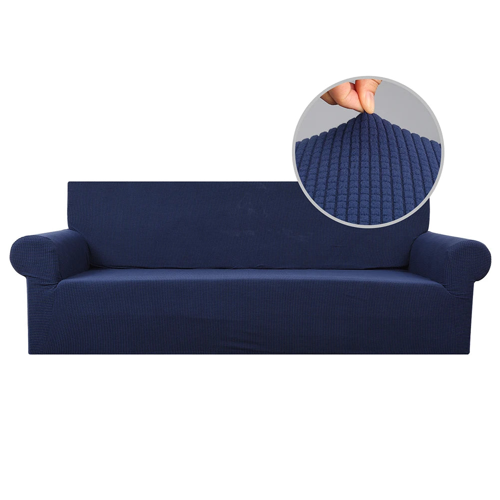 Jacquard Stretch Couch Cover Universal Sofa Covers Dog Cat Pets Friendly Washable Furniture Protector Fitted Sofa Slipcovers