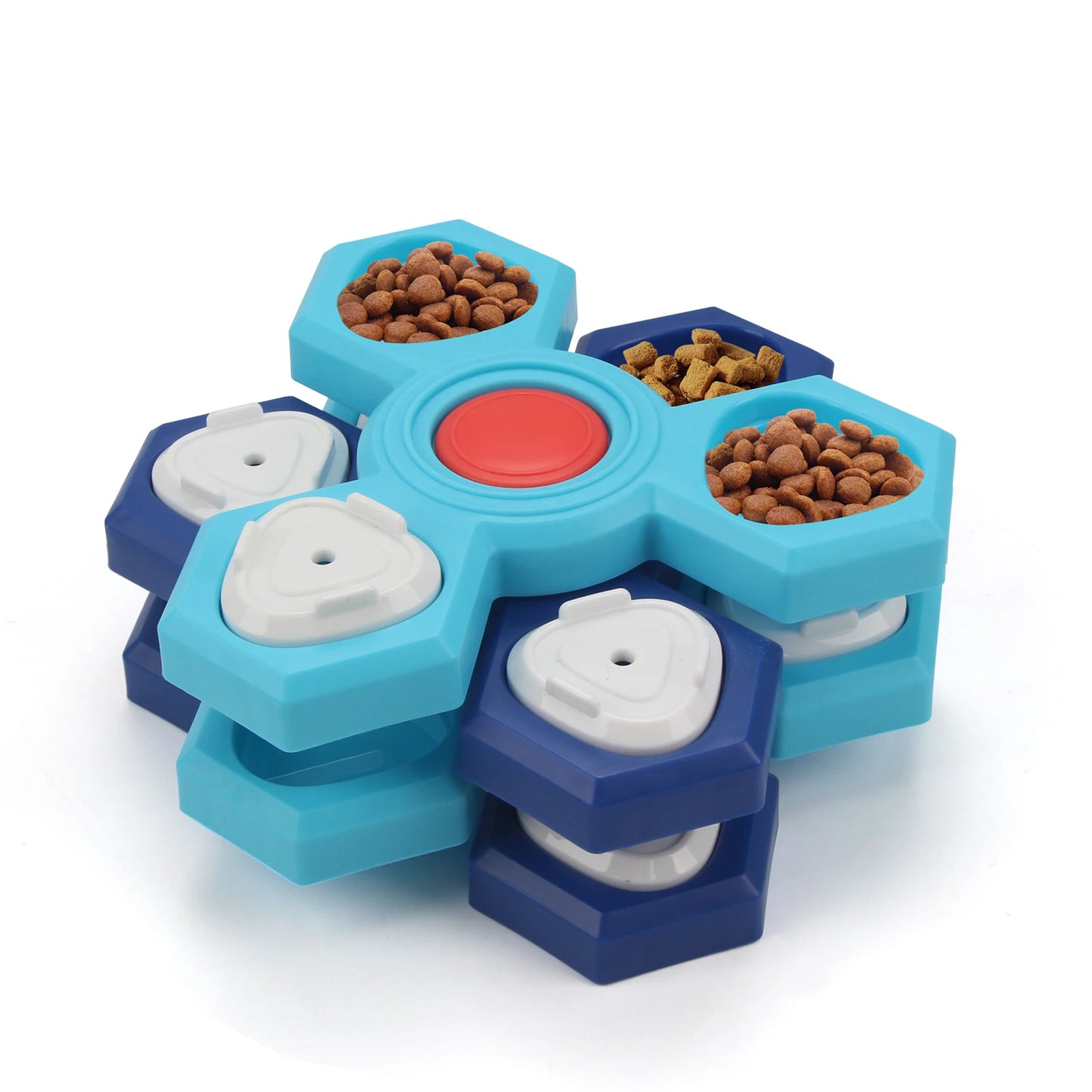 Dog Puzzle Toys Interactive Treat Dispensing Pet Slow Feeder for Small Large Dogs Puppy Enrichment IQ Training Dog Treat Puzzle