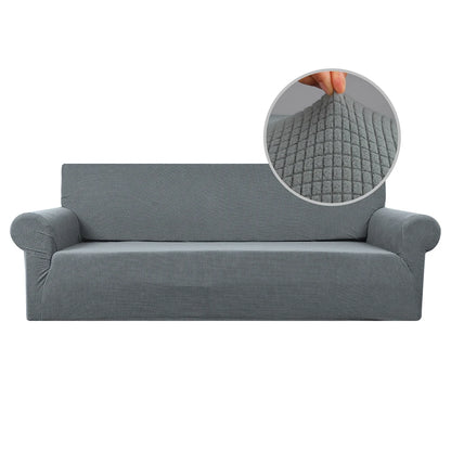 Jacquard Stretch Couch Cover Universal Sofa Covers Dog Cat Pets Friendly Washable Furniture Protector Fitted Sofa Slipcovers